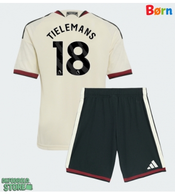 Manchester United Youri Tielemans #18 Replika Babytøj Tredje sæt Børn 2026-27 Kortærmet (+ Korte bukser)